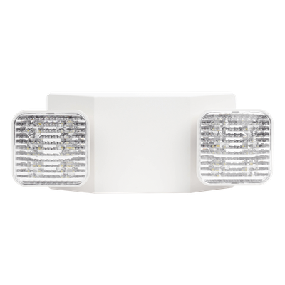 Luz LED de Emergencia / Doble LED 1W / 150 Lúmenes / Voltaje Universal 127-277 VAC / Autonomía 90 min / UL 5VA Luz LED de Emergencia / Doble LED 1W / 150 Lúmenes / Voltaje Universal 127-277 VAC / Autonomía 90 min / UL 5VA