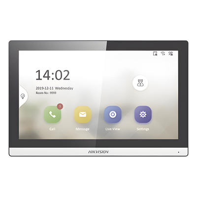 Monitor Touch para Videoportero / Pantalla 7" / Wi-Fi 2.4 GHz / Audio Bidireccional / Almacenamiento MicroSD 128 GB / Bisel Slim