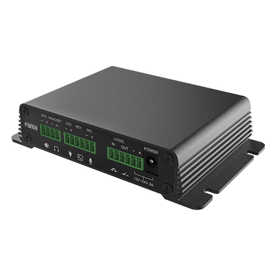 Gateway SIP de Voceo y Paging / Amplificador Integrado 30 W / PoE / Intercomunicación Audio/Video / 2 Líneas SIP / Compatible IP/RTP/RTSP