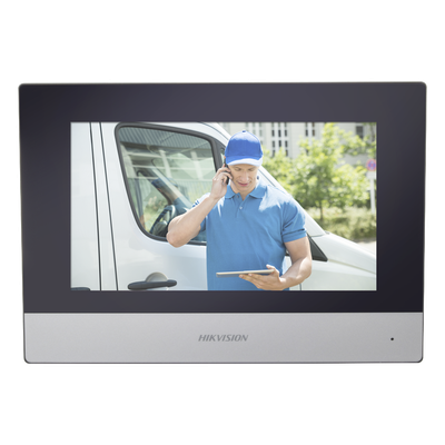 Monitor Híbrido IP WiFi Touch Screen / 7" / Resolución 1024x600 / PoE 802.3af / Audio Bidireccional / 8 Entradas de Alarma / Compatible 4 Hilos Analógicos Monitor Híbrido IP WiFi Touch Screen / 7" / Resolución 1024x600 / PoE 802.3af / Audio Bidireccional / 8 Entradas de Alarma / Compatible 4 Hilos Analógicos