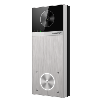 Videoportero IP / 4 Megapixel / Ángulo de Visión 150° / Control de 2 Cerraduras / Detección de Sonidos / PoE / IP65