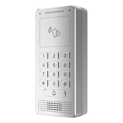 Audioportero IP / SIP / RFID y Teclado Retroiluminado / IP65 / IK06 / 3 Entradas y 2 Salidas de Alarma