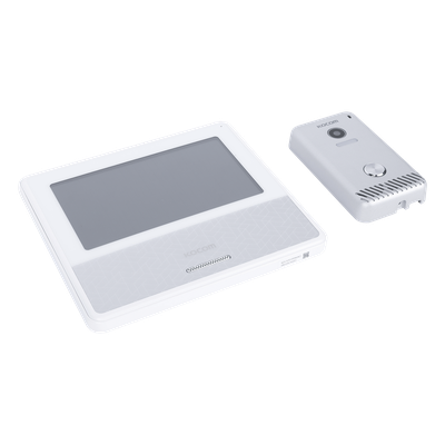 Videoportero IP / Monitor LCD 7' HD / Wi-Fi 802.11 g/n / Cámara 110° / Visión Nocturna / Manos Libres / Alimentación 100-240 VAC