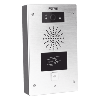 Video Portero IP / 2 Líneas SIP / Cámara HD 2MP / IR Nocturno / RFID / IP65 e IK10 / PoE 802.3af / Onvif / -40°C a 70°C