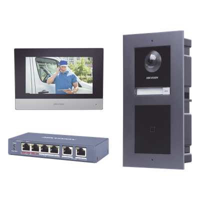 Videoportero IP / 2 Megapixel / 7 Frentes de Calle / 2 Salidas Relé / IR Oculto 3 m (9.8 ft) / PoE 802.3af / IP65 Videoportero IP / 2 Megapixel / 7 Frentes de Calle / 2 Salidas Relé / IR Oculto 3 m (9.8 ft) / PoE 802.3af / IP65