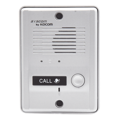 Frente de Calle Metálico / Audio Portero / Compatible KDP601A1M / Compatible KDP602A/D / Uso Exterior