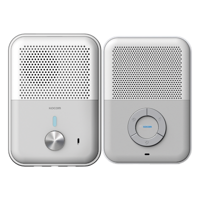 Kit de Audioportero Manos Libres / Frente de Calle a 4 Estaciones Interiores / Alimentación 120V / Consumo Máximo 2.6W / Montaje Superficial / Cable 4 Hilos Calibre 18