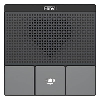 Mini Intercomunicador IP / Wi-Fi 2.4/5 GHz / 2 Líneas SIP / Audio HD / IP54 / PoE 802.3af / 1 Relé E/S