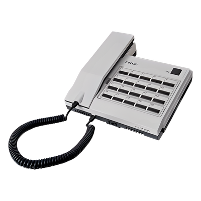 Sistema de Intercomunicación / 20 Extensiones / Comunicación Bidireccional / Alcance 200 m (656.2 ft) / Instalación 2 Hilos / Montaje Superficie o Escritorio