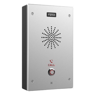 Intercomunicador IP / 2 Líneas SIP / PoE / IP65 / IK10 / Altavoz 3 W / 2 Relevadores 12V DC / Anti-Vandálico