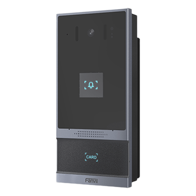 Videoportero IP / 2 Megapixel Full HD / SIP y ONVIF / 2 Relevadores / Control de Acceso RFID / IP66 e IK07 / PoE 802.3af