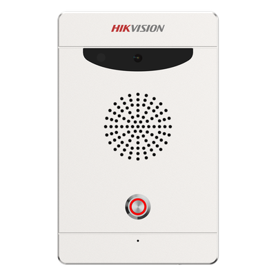 Estación de Alarma de Pánico con Video / 2 Megapixel / Audio Bidireccional / PoE / IP65 e IK08 / 99° de Ángulo de Visión