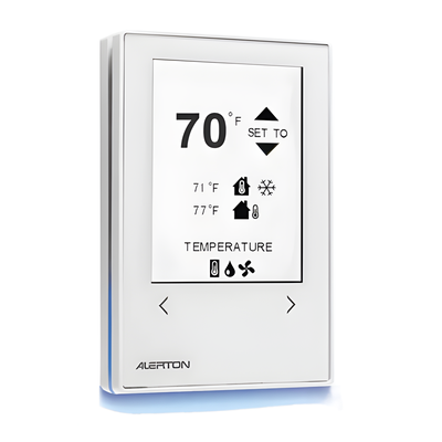Sensor de Pared BMS / Pantalla Táctil Capacitiva / Temperatura ±0.36°F / Humedad ±3% RH / BACnet MS/TP / ARM Cortex-M4