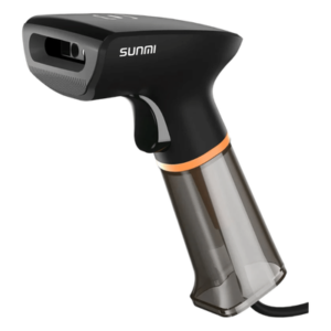 Escáner 2D Portátil / CMOS 640×480 / Precisión ≥3 mil / QR y EAN13 / USB Tipo A / Caídas 1.2 m (3.9 ft)