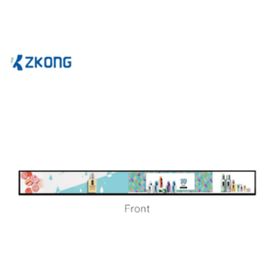 Display Electrónico de Estantes / 23.1 Pulgadas / LCD Estirado 1920x158 / Android 4.4.2 / Brillo 400 Nits / Wi-Fi Dual Band / USB Type-C y MicroUSB / Consumo 45W Display Electrónico de Estantes / 23.1 Pulgadas / LCD Estirado 1920x158 / Android 4.4.2 / Brillo 400 Nits / Wi-Fi Dual Band / USB Type-C y MicroUSB / Consumo 45W