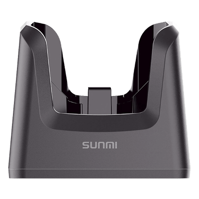 Base de Carga Individual / 2 Pines / Compatible con Funda Protectora / Puerto USB-C 10W / ABS / 460 x 130 x 112.2 mm
