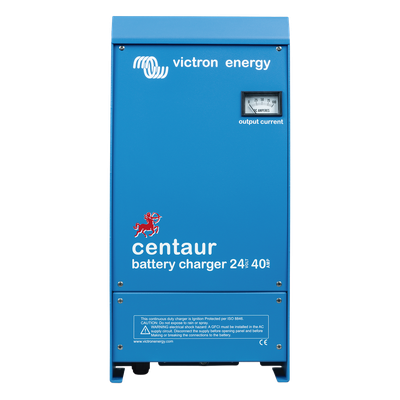 Cargador de Baterías / 24V / 40A / Tres Salidas Aisladas / Entrada Universal 90-265 VCA / Compensación de Temperatura