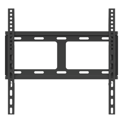 Soporte de Pared para Pantallas / VESA hasta 400x400 mm / Acero Sólido Anti-Torsión / Diseño Compacto 450x420x25 mm / Color Negro