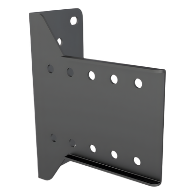 Placa de Montaje en Pared / Acero Resistente / 183x100x90 mm / Compatible Ladrillo, Concreto y Madera / Incluye Llave Allen 5 mm
