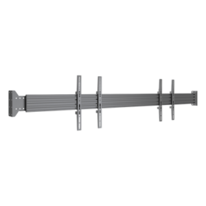 Soporte de Pared Modular / Rieles 2000 mm / VESA 400 x 400 / Carga 40 kg / Pantallas 65" / Acero 3-5 mm Soporte de Pared Modular / Rieles 2000 mm / VESA 400 x 400 / Carga 40 kg / Pantallas 65" / Acero 3-5 mm