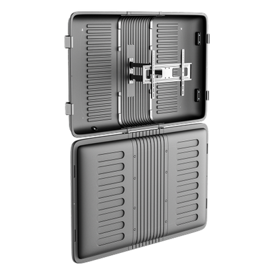 Enclosure para Pantalla / Hasta 75" / Carga 50 kg (110 lbs) / IPX4 / Movimiento Completo / VESA 600x400