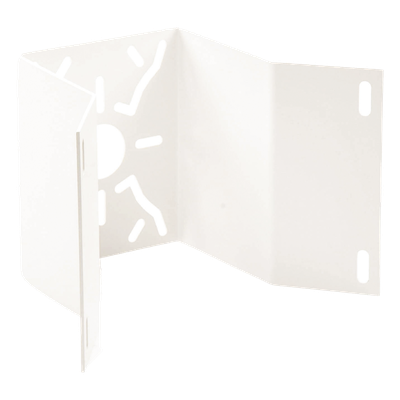 Soporte de Esquina para Cámara / Acero Resistente / Interior/Exterior / Carga 10 kg / Compacto 295x200x200 mm