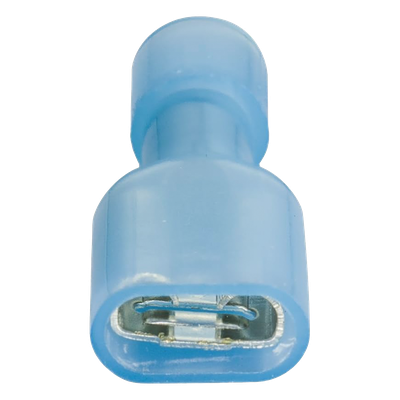 Terminal hembra aislada / 16-14 AWG / Paquete 25 piezas / Uso industrial