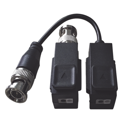 Transceptor de Video Pasivo / Hasta 8 MP (4K) / Distancia 400 m (1312.3 ft) / Inmunidad 60 dB / Audio por Coaxitron / Push Button