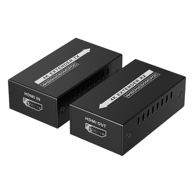 Extensor HDMI / 4K 60 Hz / Alcance 60 m (196.9 ft) / Latencia Cero / Alimentación Solo TX / Cat6/Cat6A/Cat7