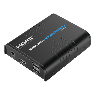 Receptor KVM IP / 1080P @ 60 Hz / Extensión HDMI 120 m (393.7 ft) / Red Gigabit / 253 Receptores / USB Remoto / STP-UTP CAT6-CAT6A