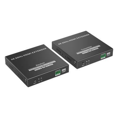 Extensor HDMI / 4K @60Hz / 120 m (393.7 ft) / HDMI 2.0 / HDCP 2.2 / IR Bidireccional / Loop Out