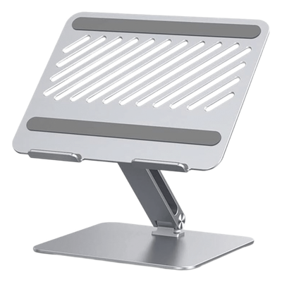 Soporte para Laptop / Aluminio de Alta Resistencia / Ajuste 180° / 10 a 17.3 Pulgadas / Carga 5 kg / Plegable y Portátil