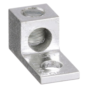 Conector Mecánico de Aluminio / Un Orificio 1/4" / Un Barril / Cable 14 a 2 AWG / 600 V / 90°C