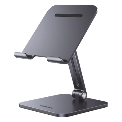 Soporte para Tablet / Ajustable 5-135° / Altura 7.1-9.1 pulgadas / Carga Máxima 1 kg / Aluminio / Plegable
