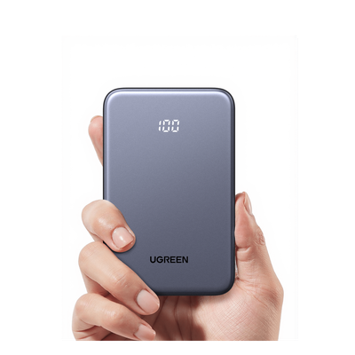 Power Bank / 10000 mAh / 20W PD3.0 PPS / USB-C + USB-A / Carga Rápida 3 Horas / Pantalla Digital / Protección NTC