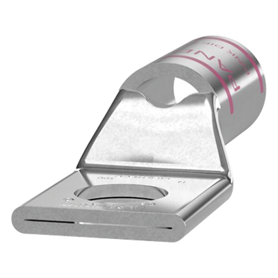 Zapata de Compresión / Calibre 1/0 AWG / Orificio 3/8" (9.5 mm) / Tambor Estándar con Mirilla / 1 Pieza