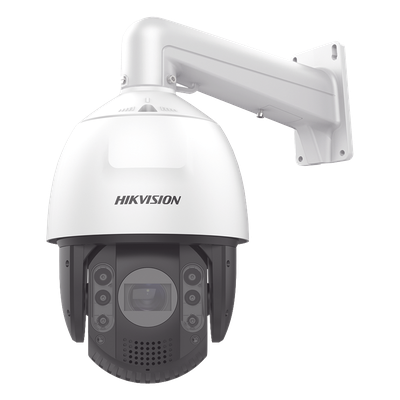 Domo PTZ IP / 2 Megapixel / 25X Zoom Óptico / IR 200 m (656.2 ft) / AcuSense / IP66 / IK10 / Alerta Audible y Luz Estroboscópica / Hi-PoE / DarkFighter
