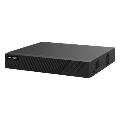 NVR IP / 4 Canales / 8 Megapixel (4K) / 4 Puertos PoE+ / 50 W Total / HDMI 4K / 1 Bahía HDD 8 TB / PoE Extendido 300 m (984.3 ft)