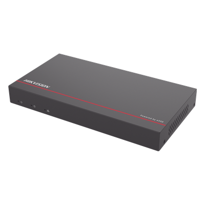 NVR IP / 4 Megapixel / 8 Canales / 8 Puertos PoE+ / eSSD 1 TB / AcuSense / Sin Ventilador
