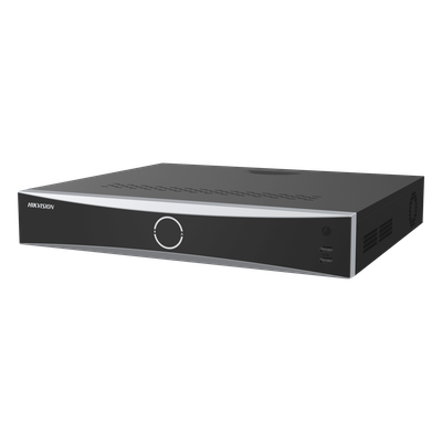 NVR IP / 16 Canales / 16 Puertos PoE+ / 12 Megapixel (4K) / Reconocimiento Facial / 4 Bahías HDD / HDMI 8K / AcuSense
