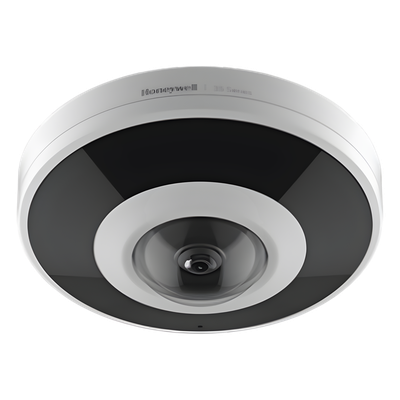 Cámara Fisheye IP / 6 Megapixel / 180° / Dewarping Multivista / WDR 120 dB / IR 20 m (65.6 ft) / IP67 / IK10 / PoE
