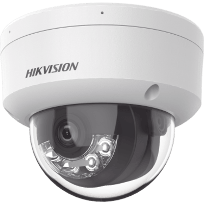 Cámara Domo IP / 4 Megapixel / Lente 2.8 mm / Smart IR 30 m (98.4 ft) / WDR 120 dB / IP67 e IK10 / H.265+ / PoE / ONVIF