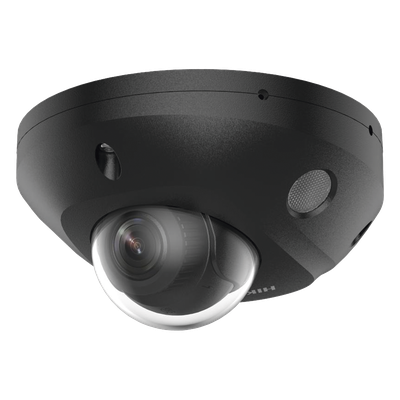 Mini Domo IP / 4 Megapixel / Dual Light 30 m (98.4 ft) / WDR 120 dB / IP67 / IK08 / PoE / AcuSense / Audio Bidireccional