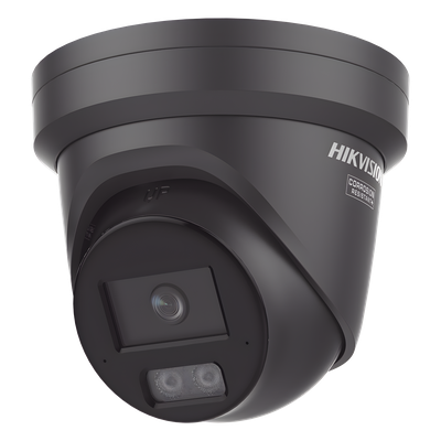 Turret IP / 4 Megapixel / Lente 2.8 mm / 98.4 ft IR + Luz Blanca / Dual Micrófono / IP67 NEMA 4X / WDR 130 dB / AcuSense 3.0 / AcuSeek