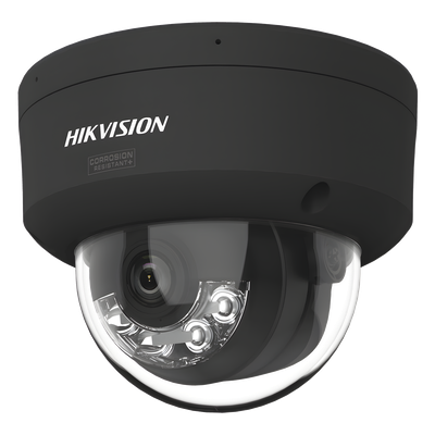 Domo IP 6 Megapixel / Lente 2.8 mm / 98.4 pies IR + Luz Blanca / 2 Micrófonos / IP67 / WDR 130 dB / AcuSense 3.0 / NEMA 4X / AcuSeek / Metal