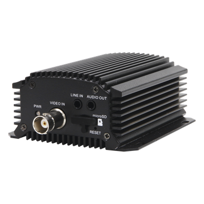 Codificador de Vídeo / 5 Megapixel / 4 Tecnologías Analógicas / H.265+ / PTZ Coaxitron / RS-485 / MicroSD 128 GB