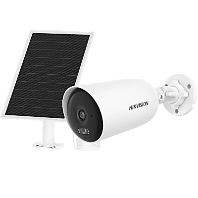 Kit Solar Cámara Bala IP / 4 Megapixel / AOV 24/7 / SIM 4G / IR 30 m (98.4 ft) / Audio Bidireccional / IP66