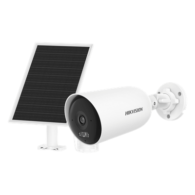 Kit Solar IP All in One / 4 Megapixel / AOV 24/7 / 4G LTE / Dual Light 30 m (98.4 ft) / IP67 / Audio Bidireccional / Panel Solar 8W + Batería 9000 mAh