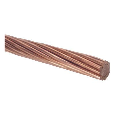 Cable Eléctrico de Cobre / 10 AWG (5.26 mm²) / 100 m (328.1 ft) / Construcción Concéntrica / Temple Variable