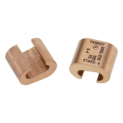 Conector de Compresión Tipo C / Rango 1/0 a 2/0 AWG / Cobre Sin Oxígeno / Aplicación Malla de Tierra